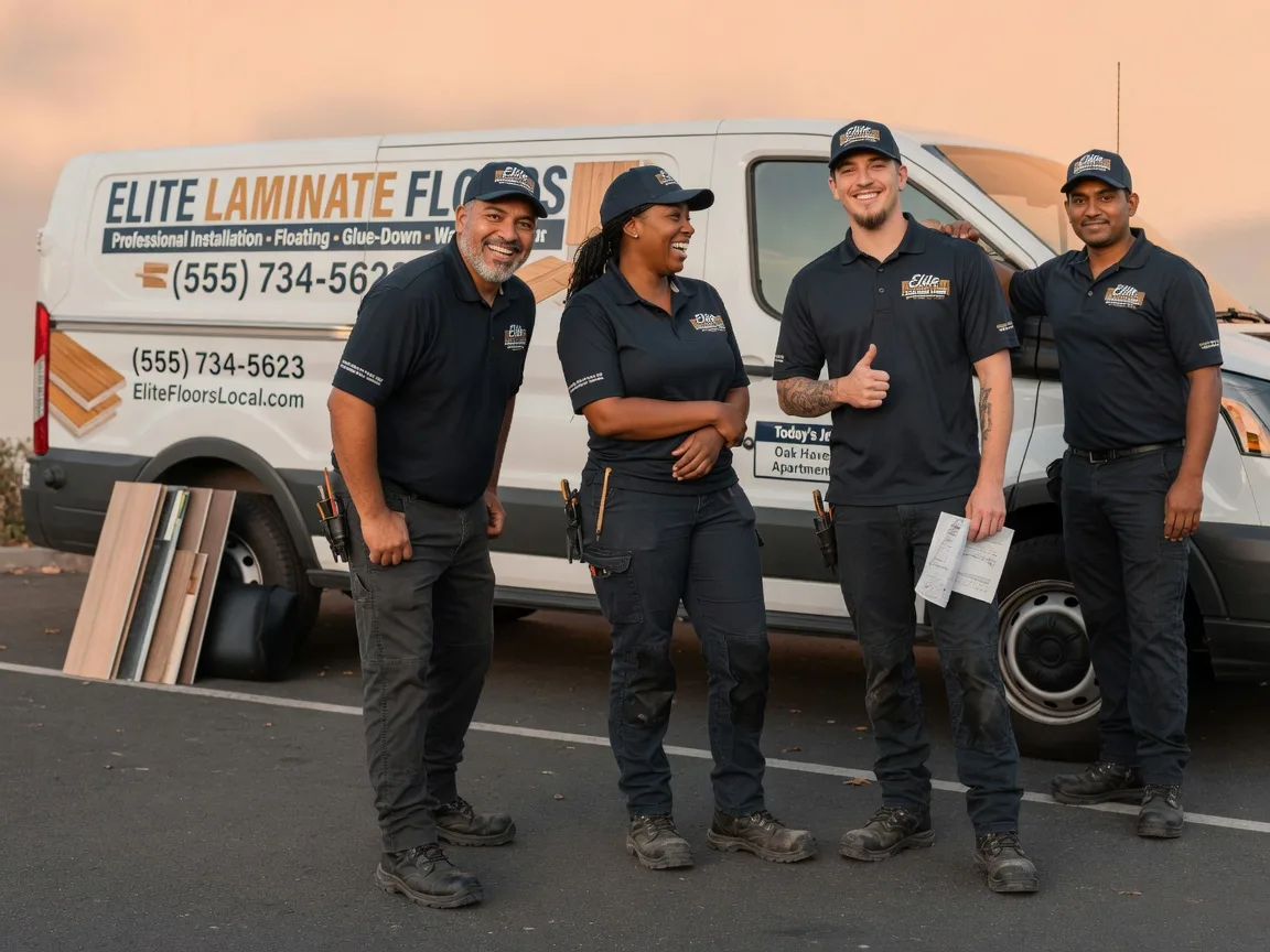 Laminate flooring installation company in Leo, IN